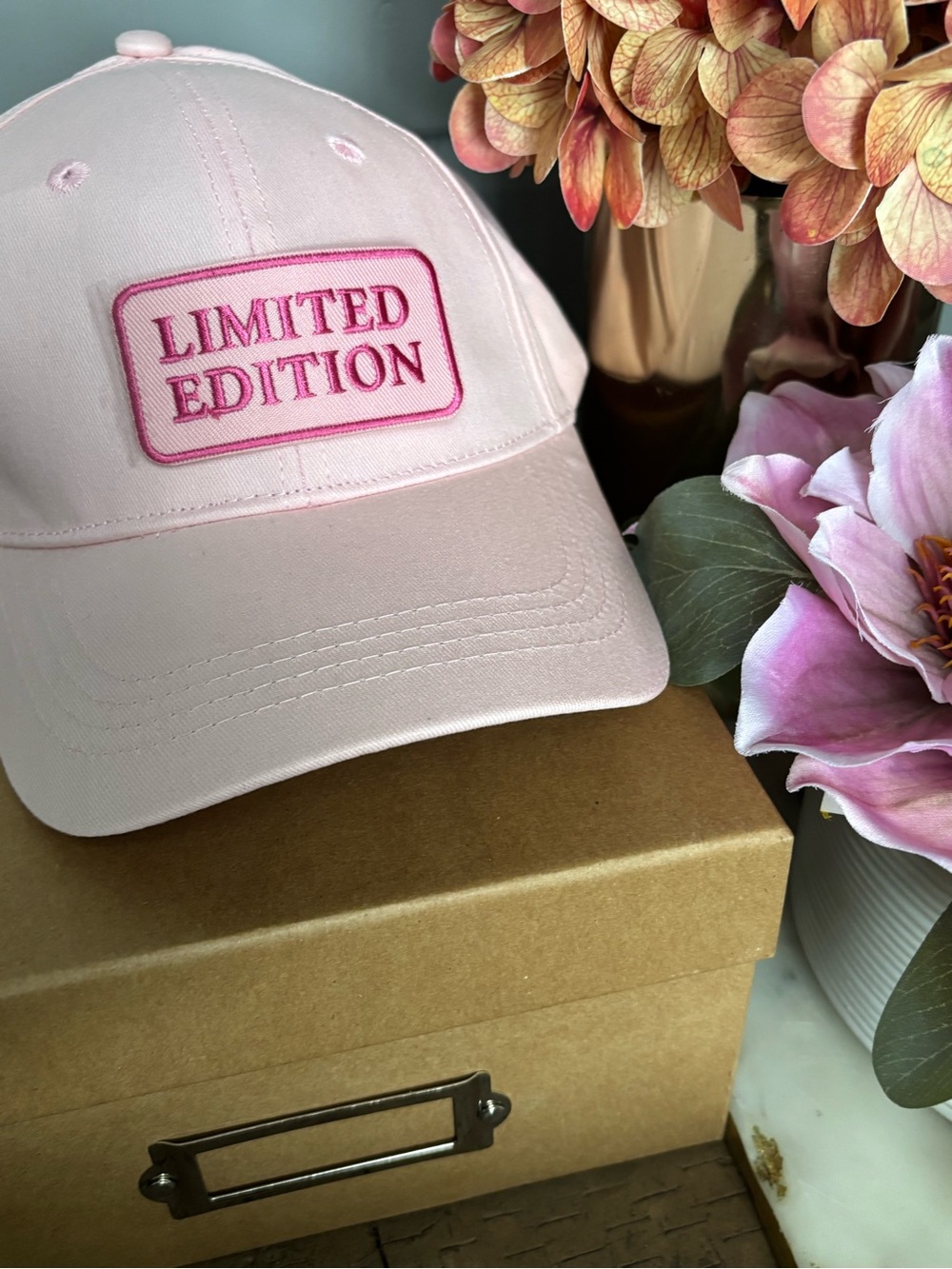 Pink "Limited Edition" Baseball Cap - Women's Hat